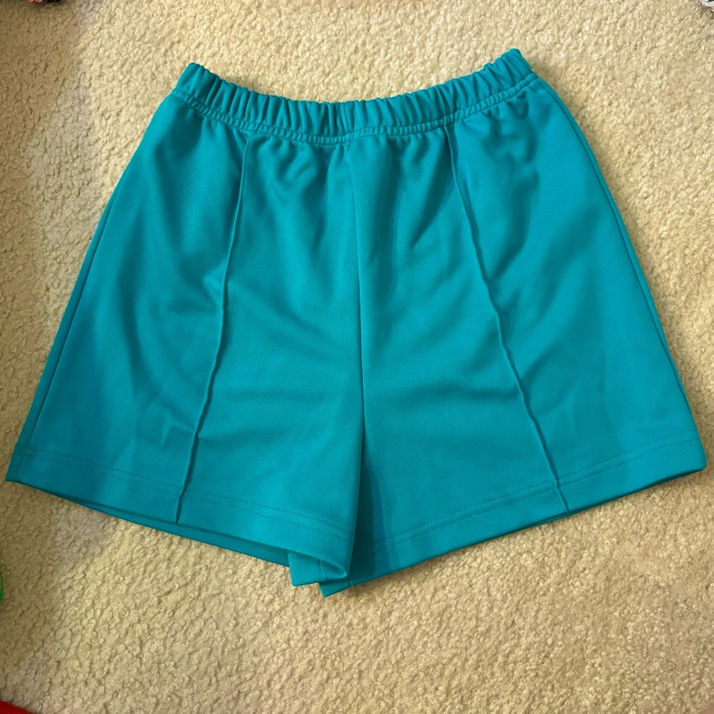 Teal Vintage Cheerleading Shorts